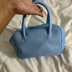 Blue purse